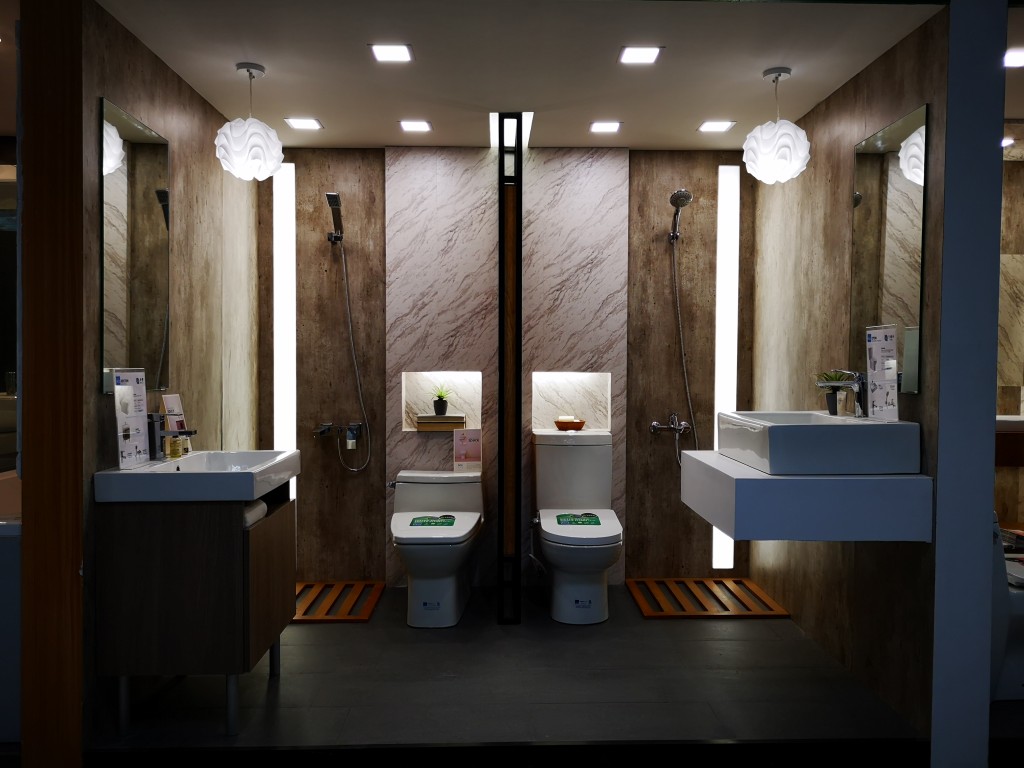 Be delighted in a back-to-back eye-catching set up, created to captivate your senses and bring bathroom ideas to life.